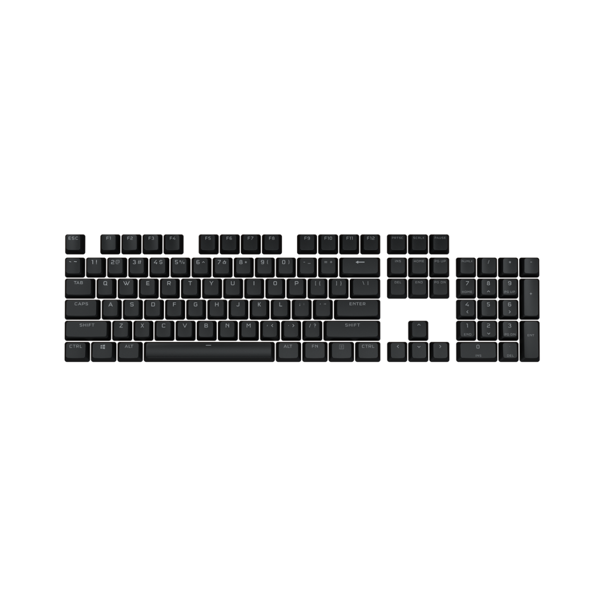 Corsair PBT DOUBLE-SHOT PRO Keycap Mod Kit 104 Keycaps 鍵帽