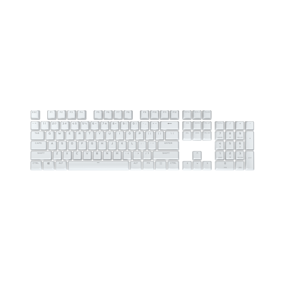 Corsair PBT DOUBLE-SHOT PRO Keycap Mod Kit 104 Keycaps 鍵帽