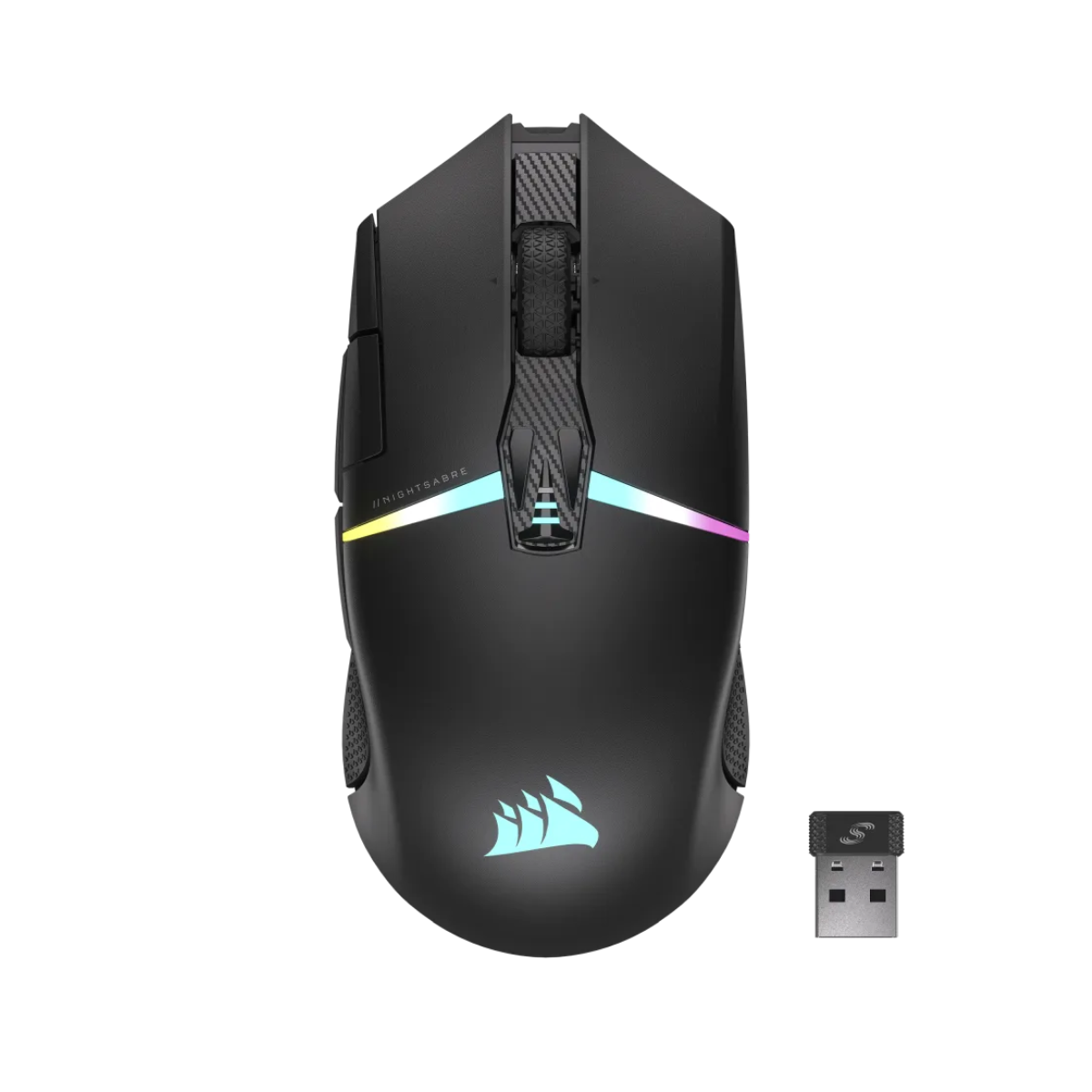 【NEW】Corsair Nightsabre WIRELESS RGB 光學滑鼠