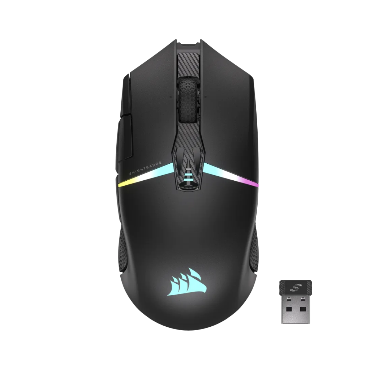 Load image into Gallery viewer, 【NEW】Corsair Nightsabre WIRELESS RGB 光學滑鼠

