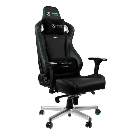 Noblechairs「EPIC Mercedes-AMG Petronas F1 Team」人體工學高背電競椅