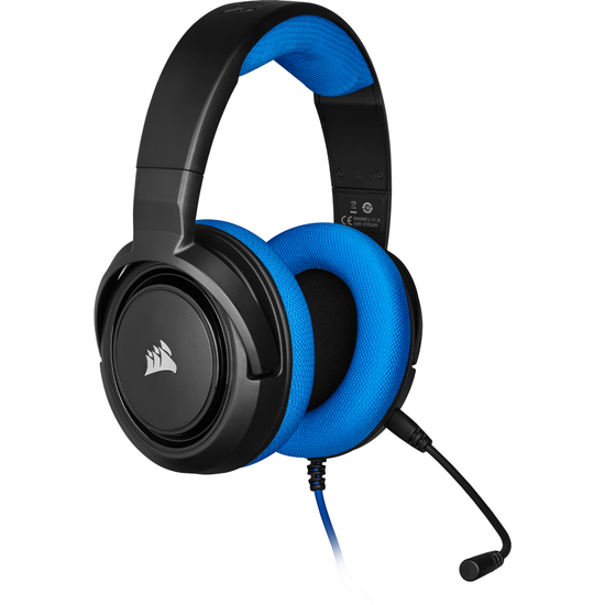 HS35 STEREO Gaming Headset 電競遊戲耳機(藍色)