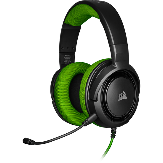 HS35 STEREO Gaming Headset 電競遊戲耳機(綠色)