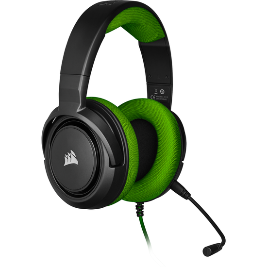 HS35 STEREO Gaming Headset 電競遊戲耳機(綠色)