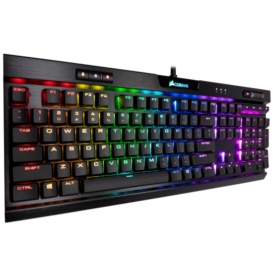 K70 RGB MK.2 LOW PROFILE RAPIDFIRE Mechanical Gaming Keyboard 