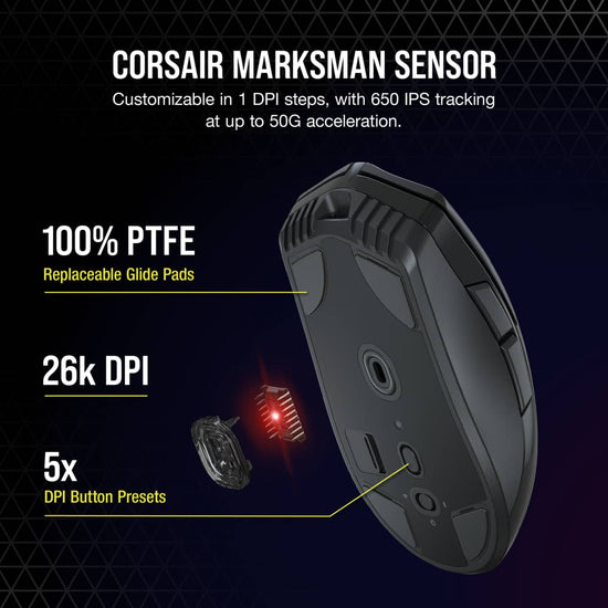 Corsair SABRE RGB PRO WIRELESS 遊戲滑鼠